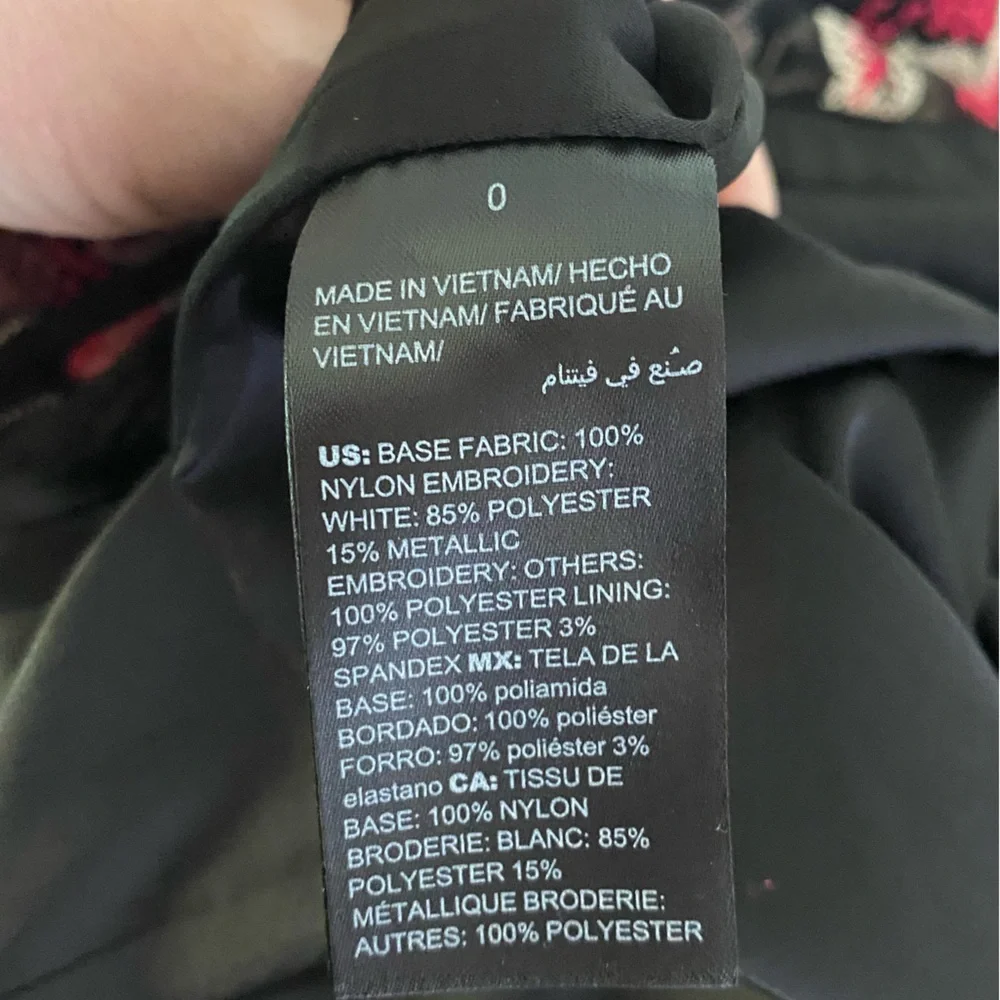 White House Black Market 0 Floral Dress - Picture 9 of 9